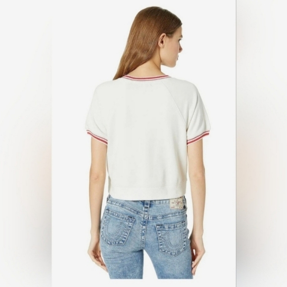 True Religion Ringer Raglan shirt - Picture 2 of 9